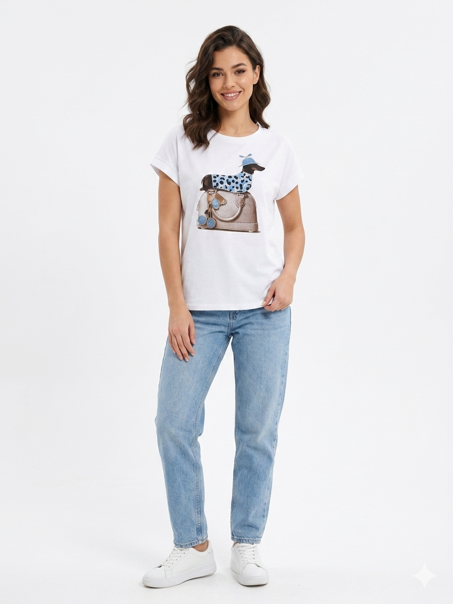 Pooch on a Pouch Tee